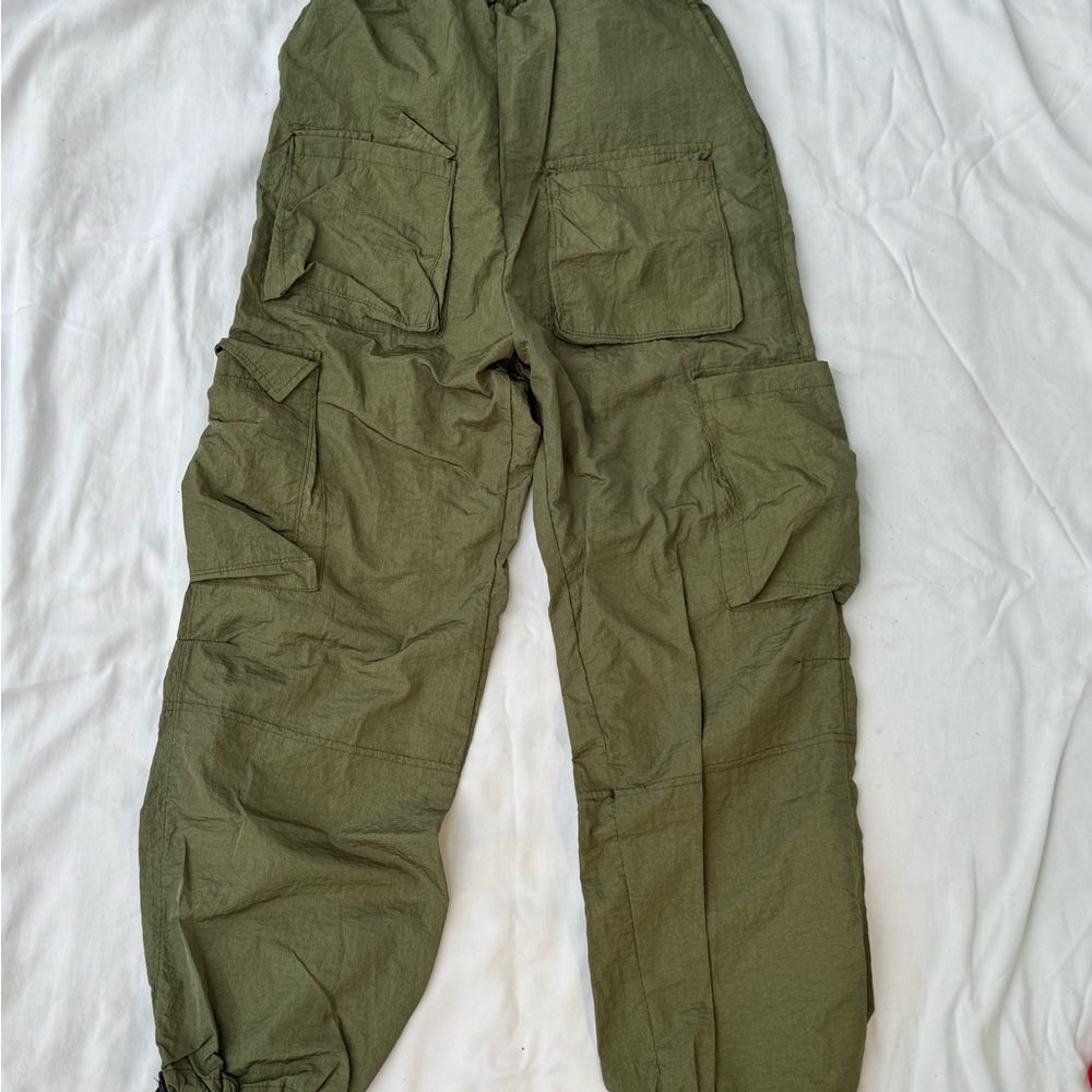 Olive Green Cargo Pants